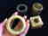 CHINESE JADE LOT RINGS AND CONG - 2