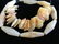 ARICAN TRADE AGATE BEADS AND GLASS DISCS - 4