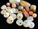 GROUP OF AFRICAN TRADE AGATE AND GLASS BEADS - 5