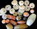 GROUP OF AFRICAN TRADE AGATE AND GLASS BEADS - 7