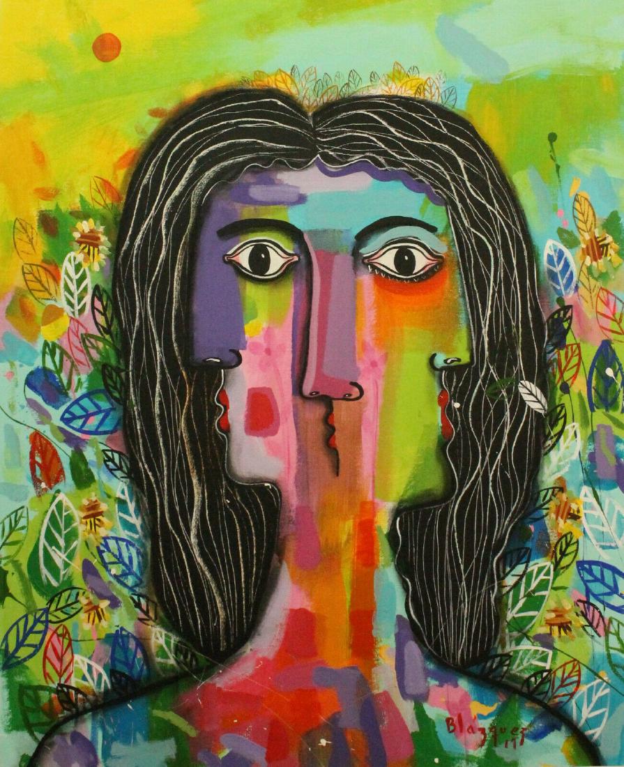 CUBAN ART ORIGINAL PAINTING: ORIGINAL CANVAS PAINTING. CANVAS COMES ROLLED. SIZE: 30X24 INCHES