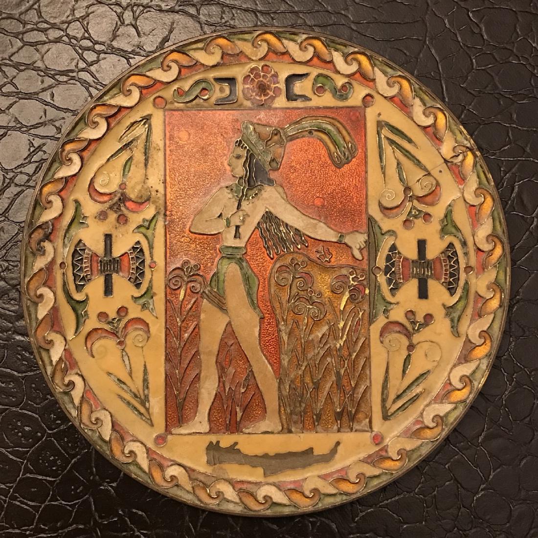 BRONZE WALL PLATE (1 of 4)