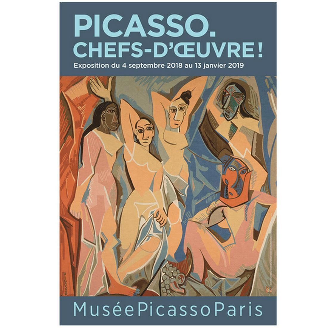 PICASSO EXHIBITION POSTER (1 of 1)