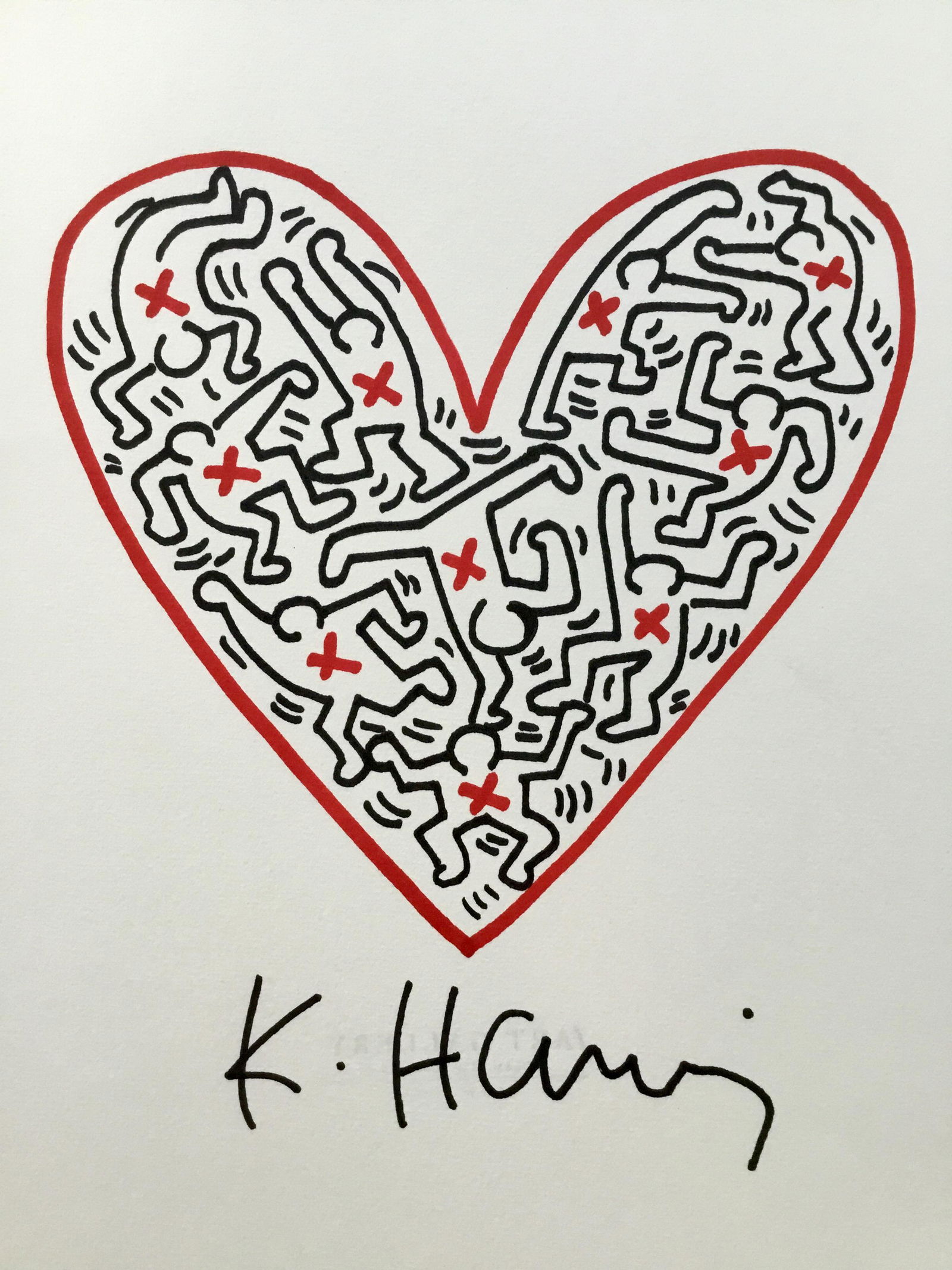 KEITH HARING DRAWING (1 of 3)