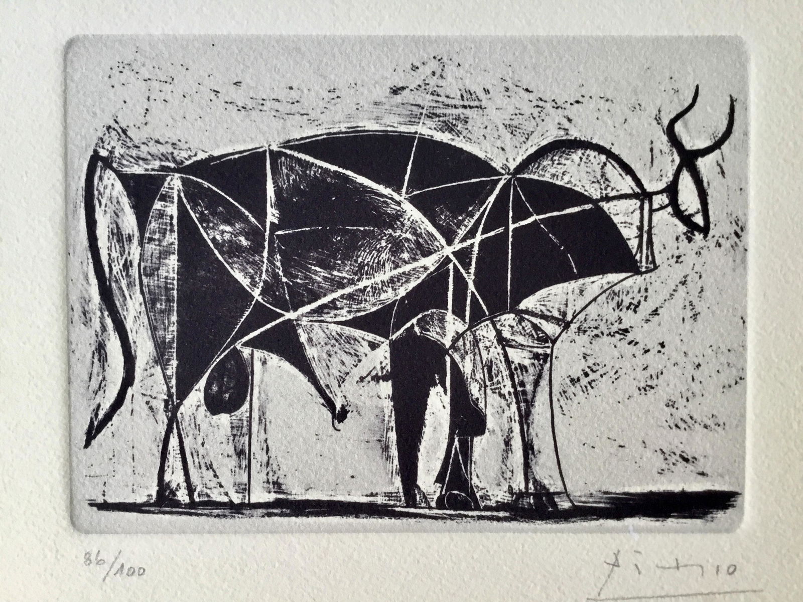 PABLO PICASSO ETCHING (1 of 3)
