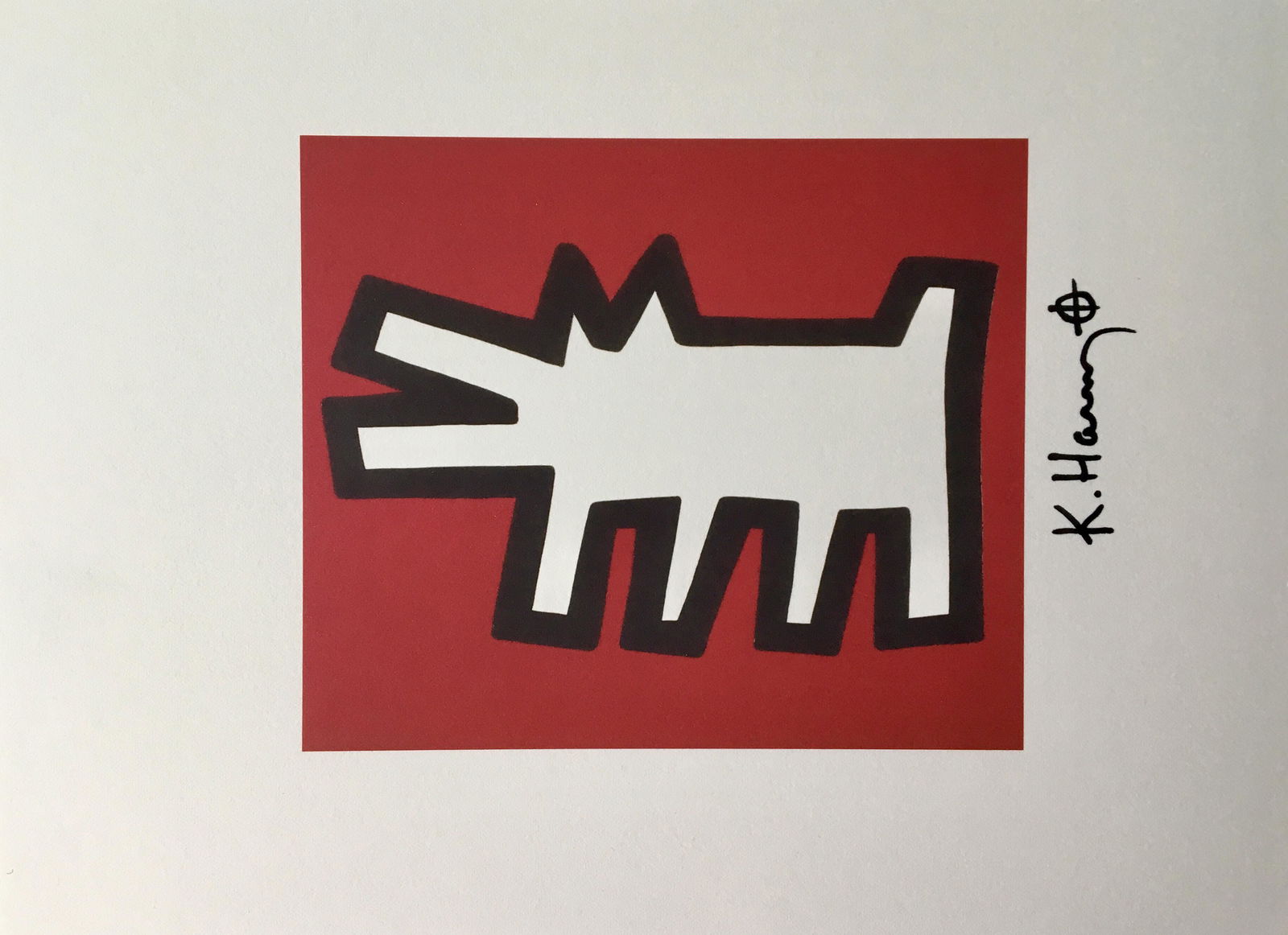 KEITH HARING LITHOGRAPH (1 of 3)