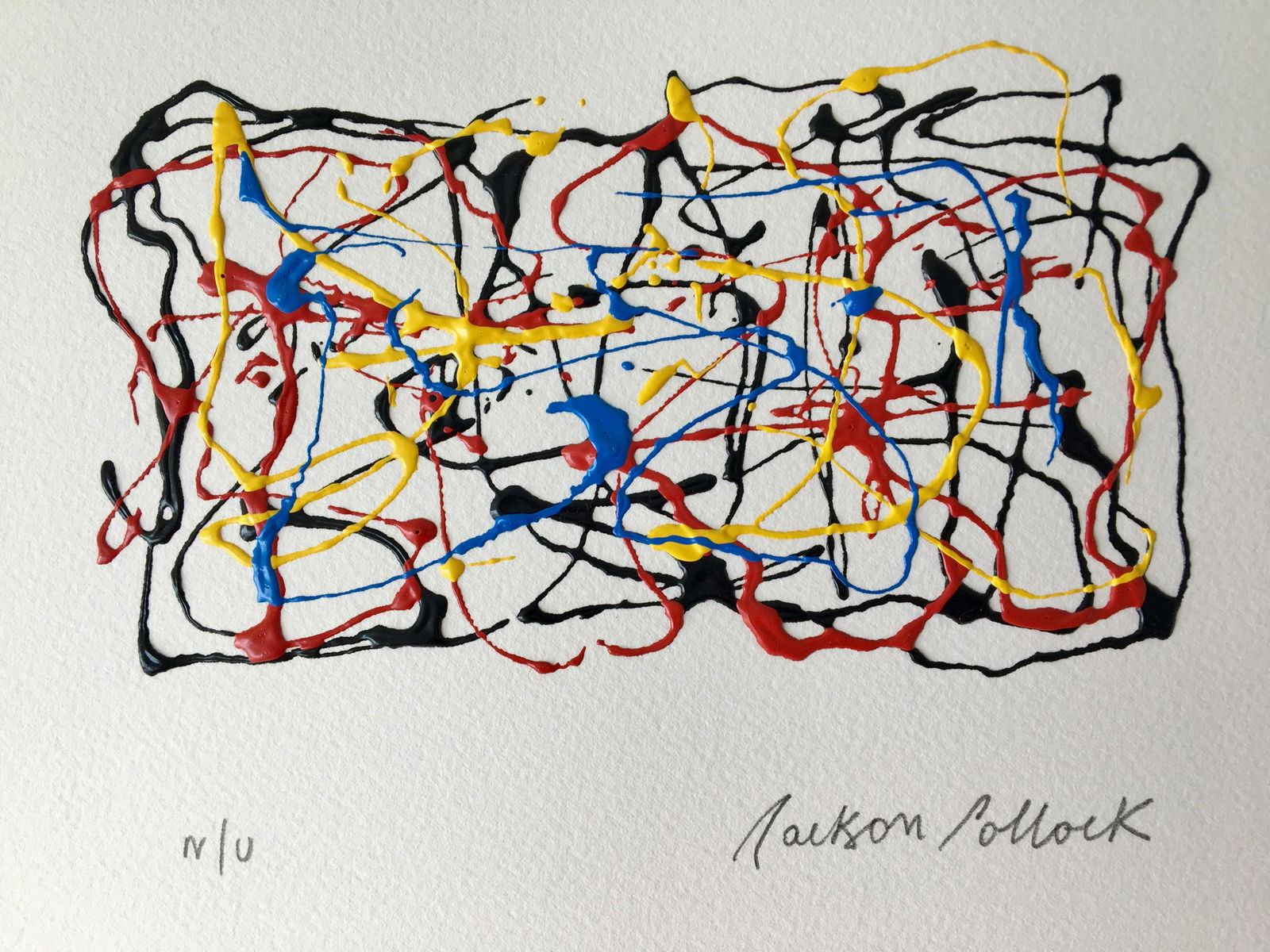 JACKSON POLLOCK ON PAPER (1 of 2)