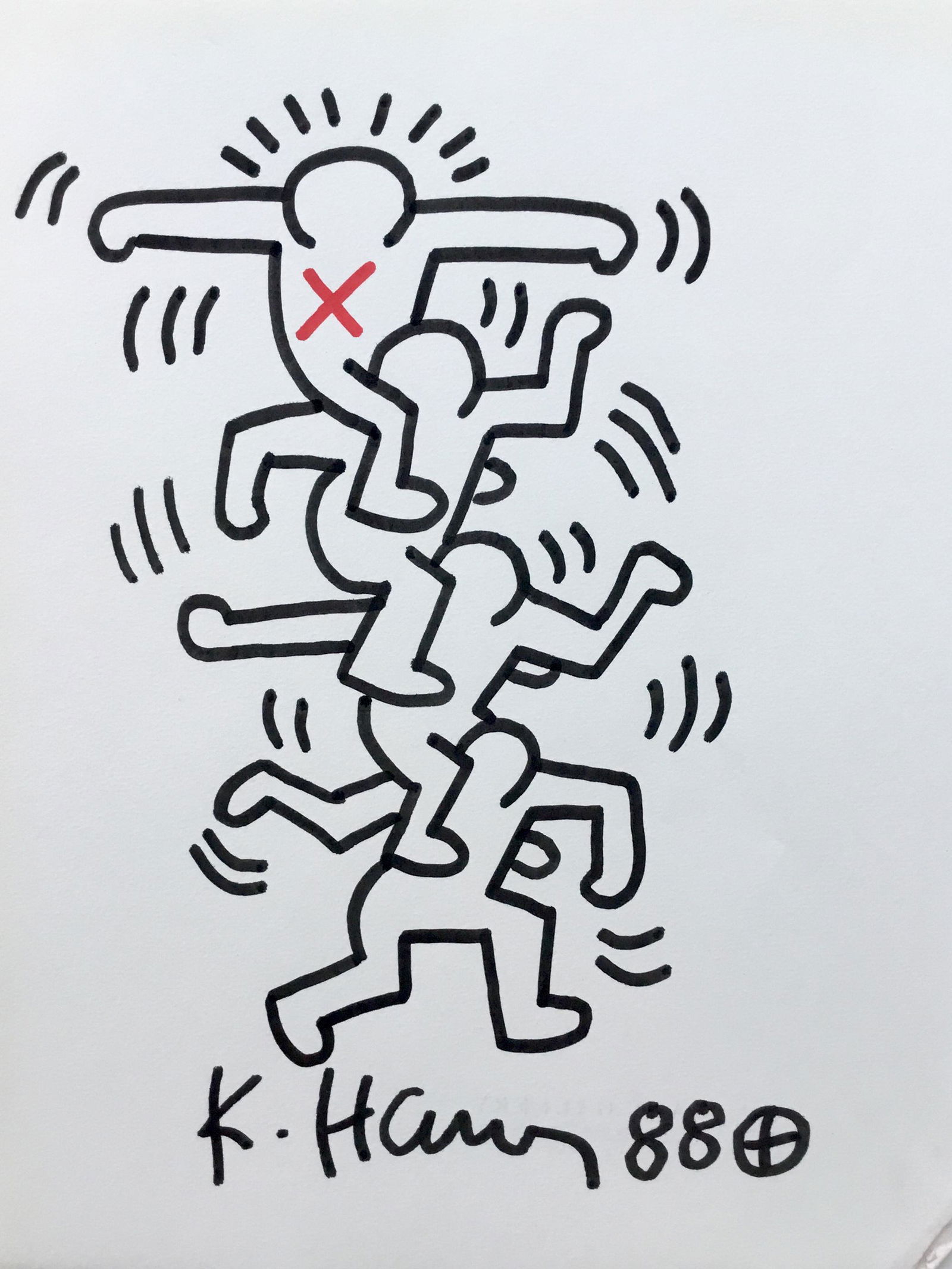 KEITH HARING DRAWING (1 of 3)