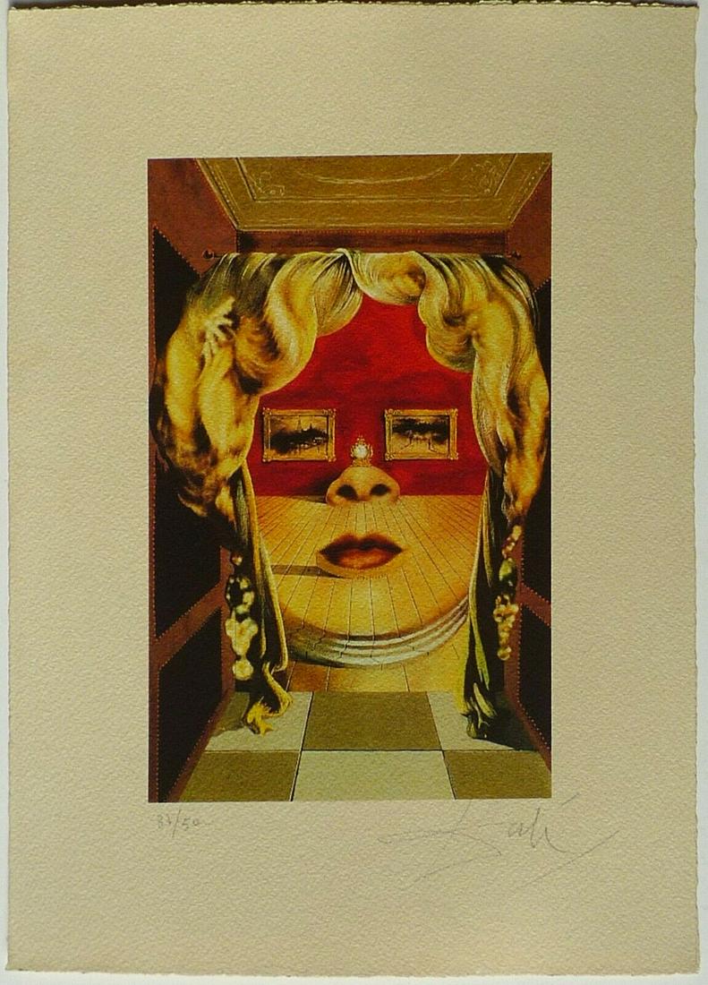 SALVADOR DALI LITHOGRAPH (1 of 2)