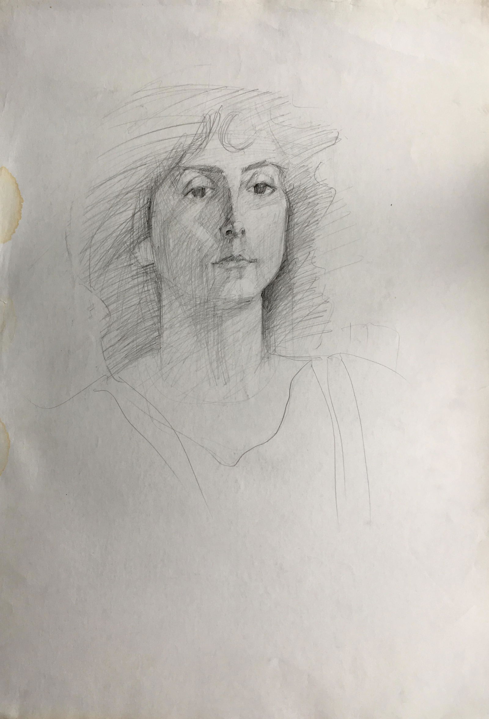 LARGE ORIGINAL PENCIL DRAWING (1 of 3)