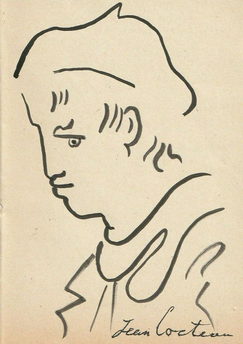 JEAN COCTEAU INK ON PAPER (1 of 1)