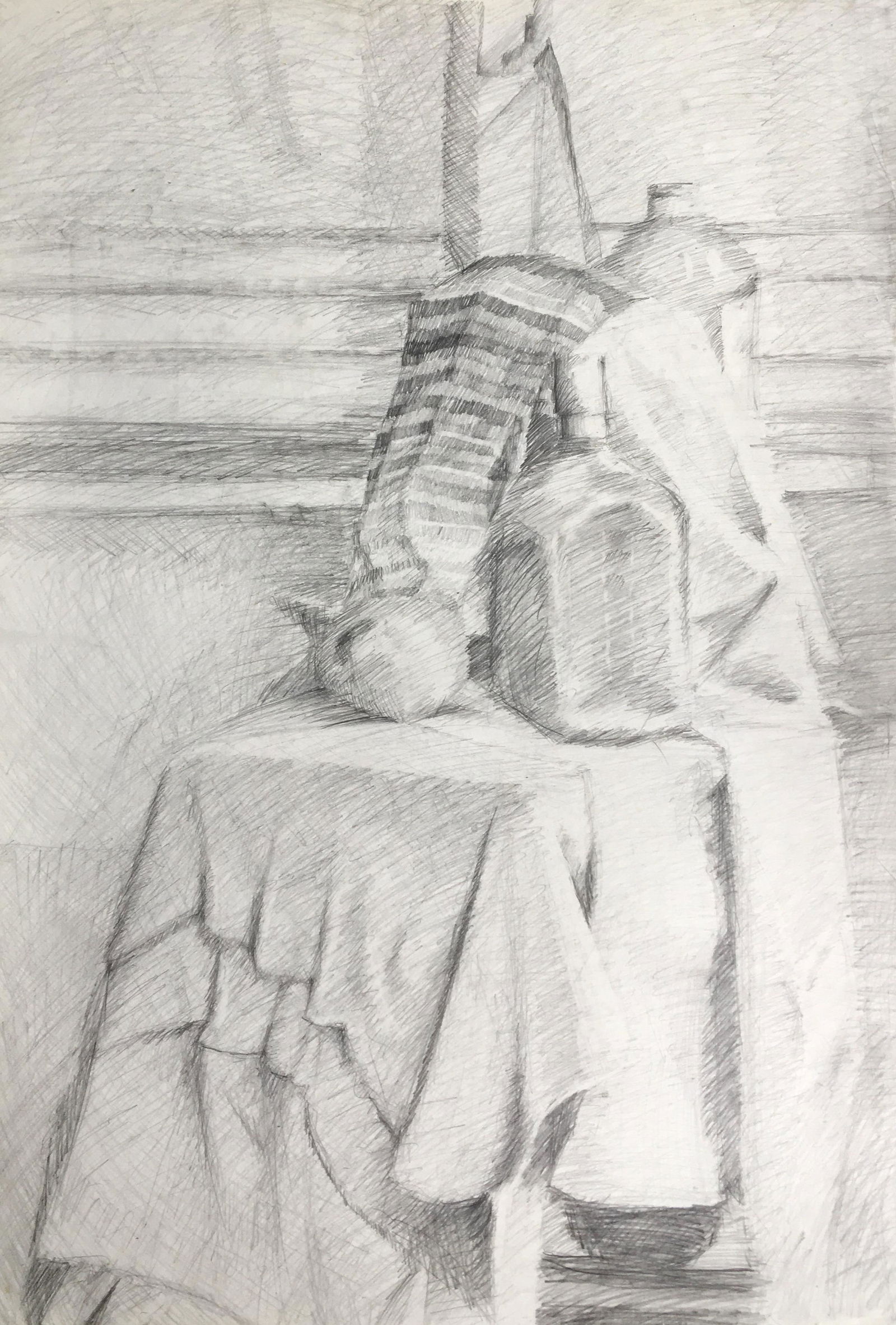 LARGE ORIGINAL PENCIL DRAWING (1 of 3)