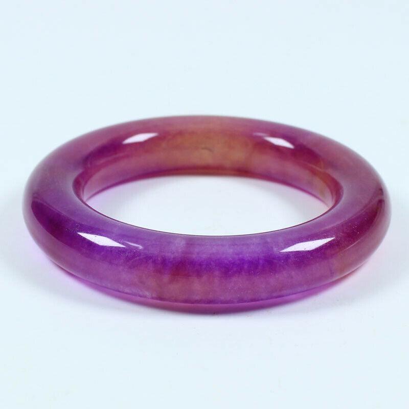 CHINESE JADE PURPLE BANGLE (1 of 3)