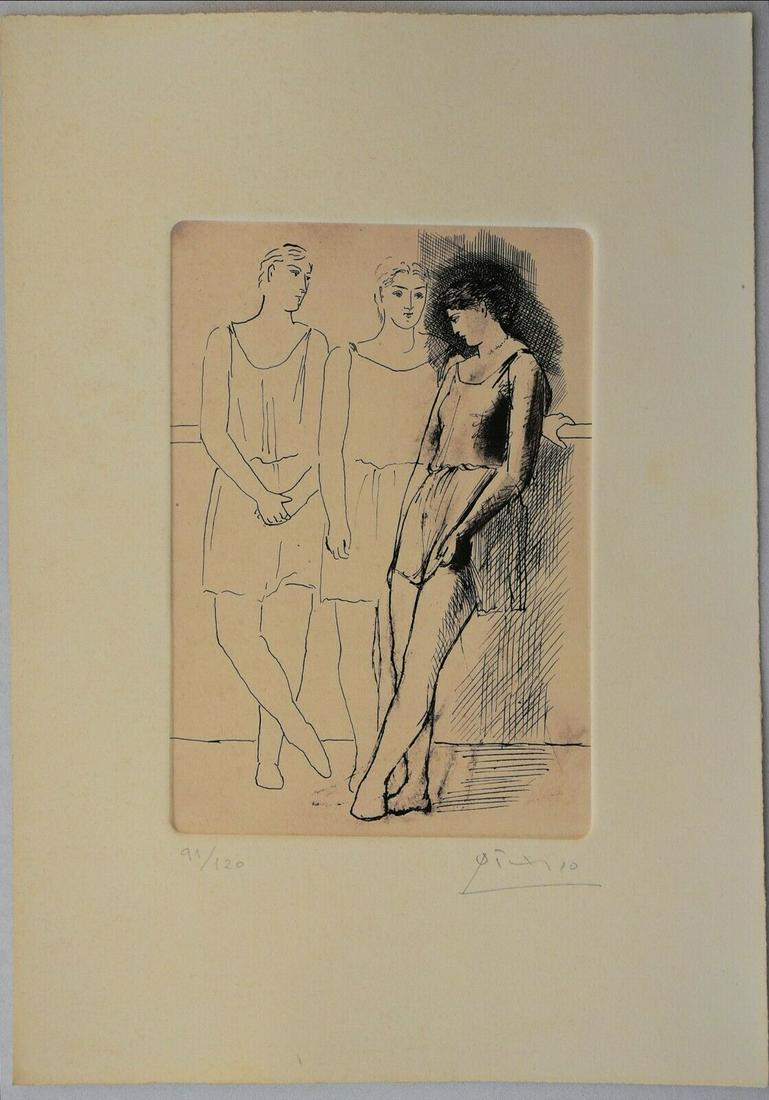 PABLO PICASSO ETCHING (1 of 3)