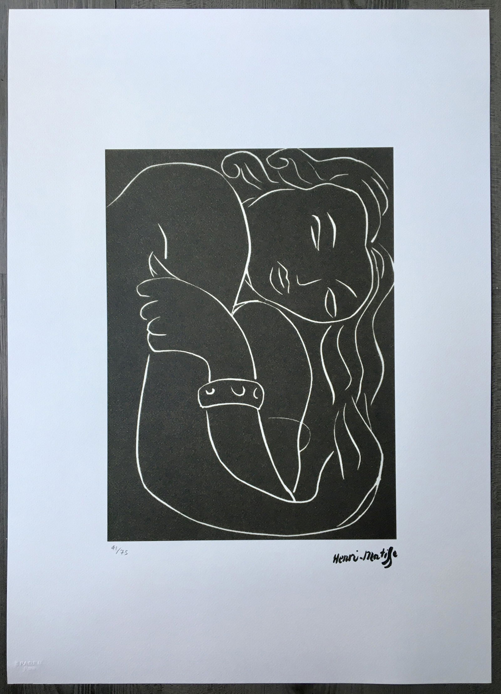 HENRI MATISSE LITHOGRAPH (1 of 2)