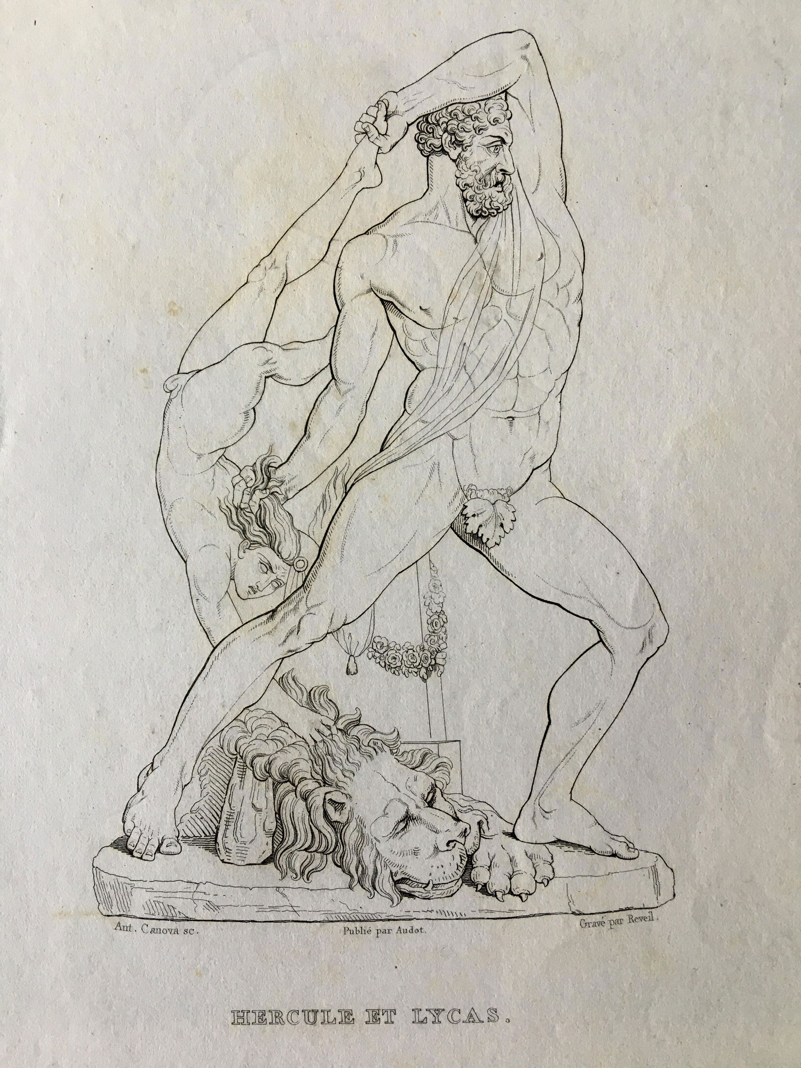 18th C. FRENCH ENGRAVING (1 of 2)