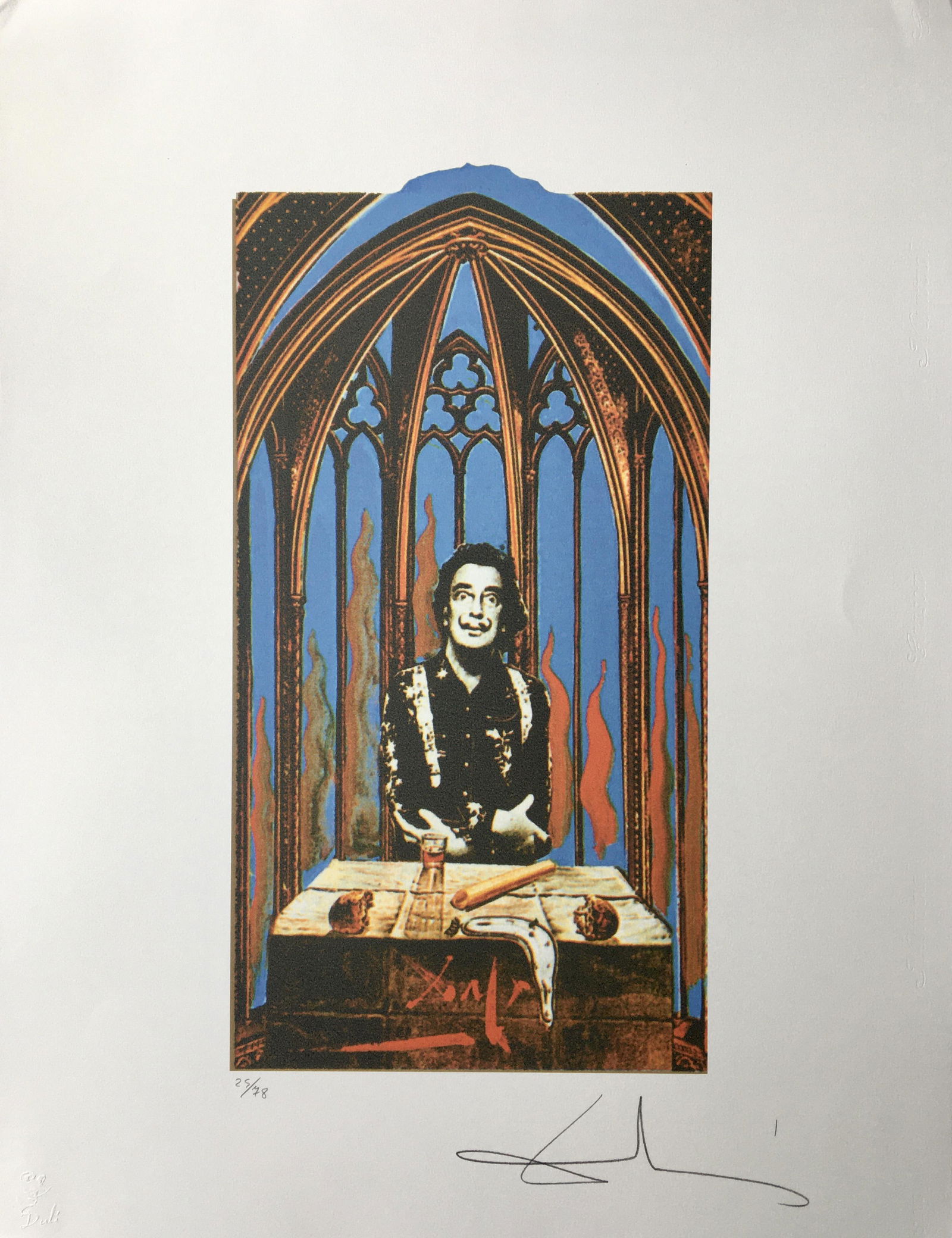 SALVADOR DALI TAROT LARGE LITHOGRAPH (1 of 3)