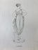 ANTIQUE FRENCH ENGRAVING OF A GREEK MARBLE STATUE