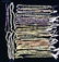 LARGE GROUP OF FLUORITE AND LABRADORITE AGATE BEADS - 2