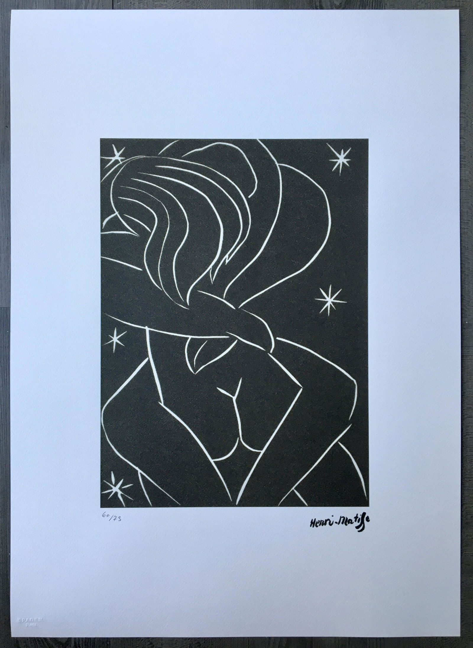 HENRI MATISSE LITHOGRAPH (1 of 2)