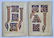 LOT OF 2 ANTIQUE TYPOGRAPHY CHROMOLITHOGRAPHS