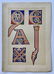 LOT OF 2 ANTIQUE TYPOGRAPHY CHROMOLITHOGRAPHS - 3