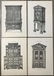 LOT OF 4 ANTIQUE FRENCH ENGRAVINGS FURNITURE DESIGN