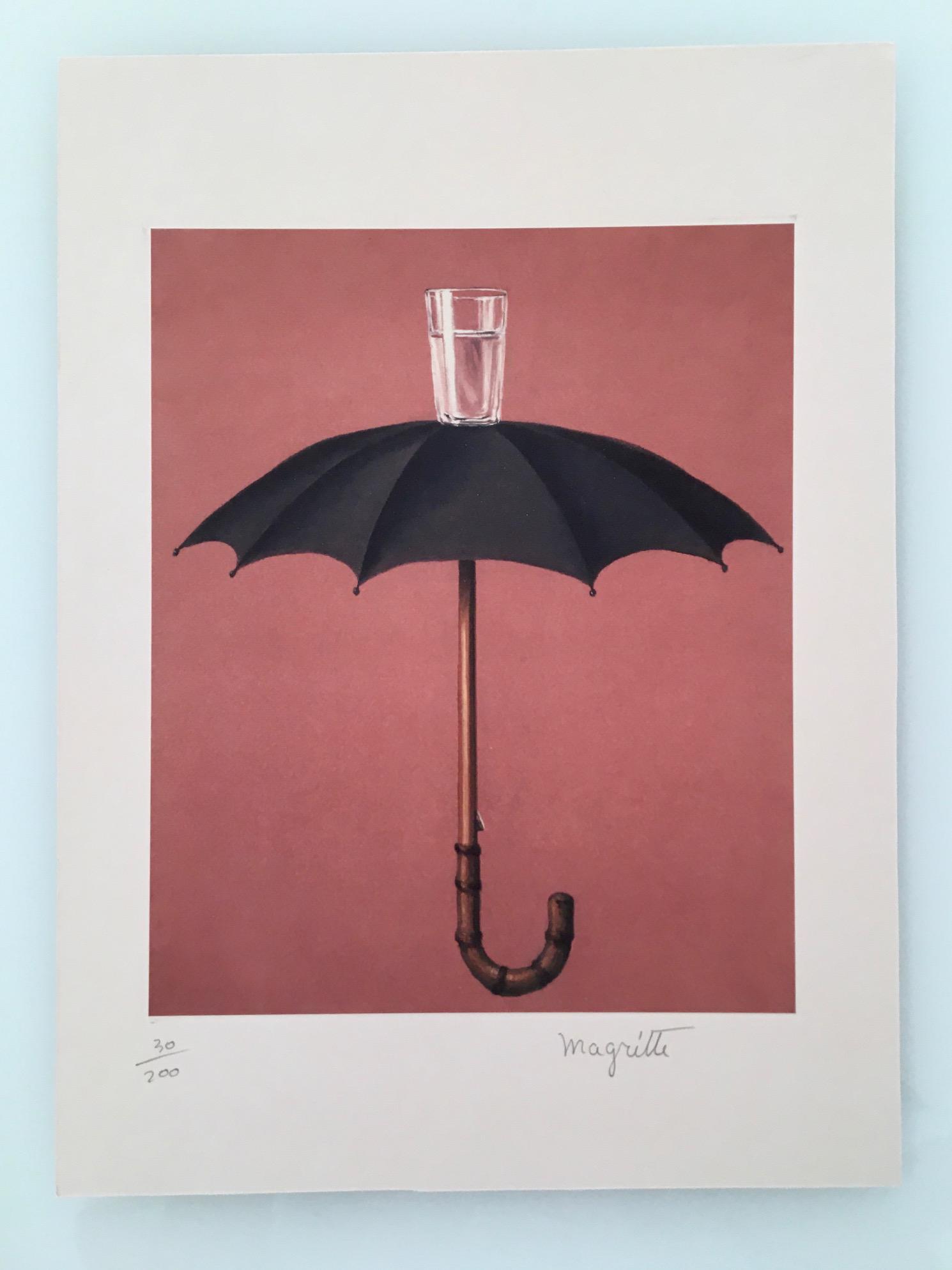 RENE MAGRITTE LITHOGRAPH (1 of 1)