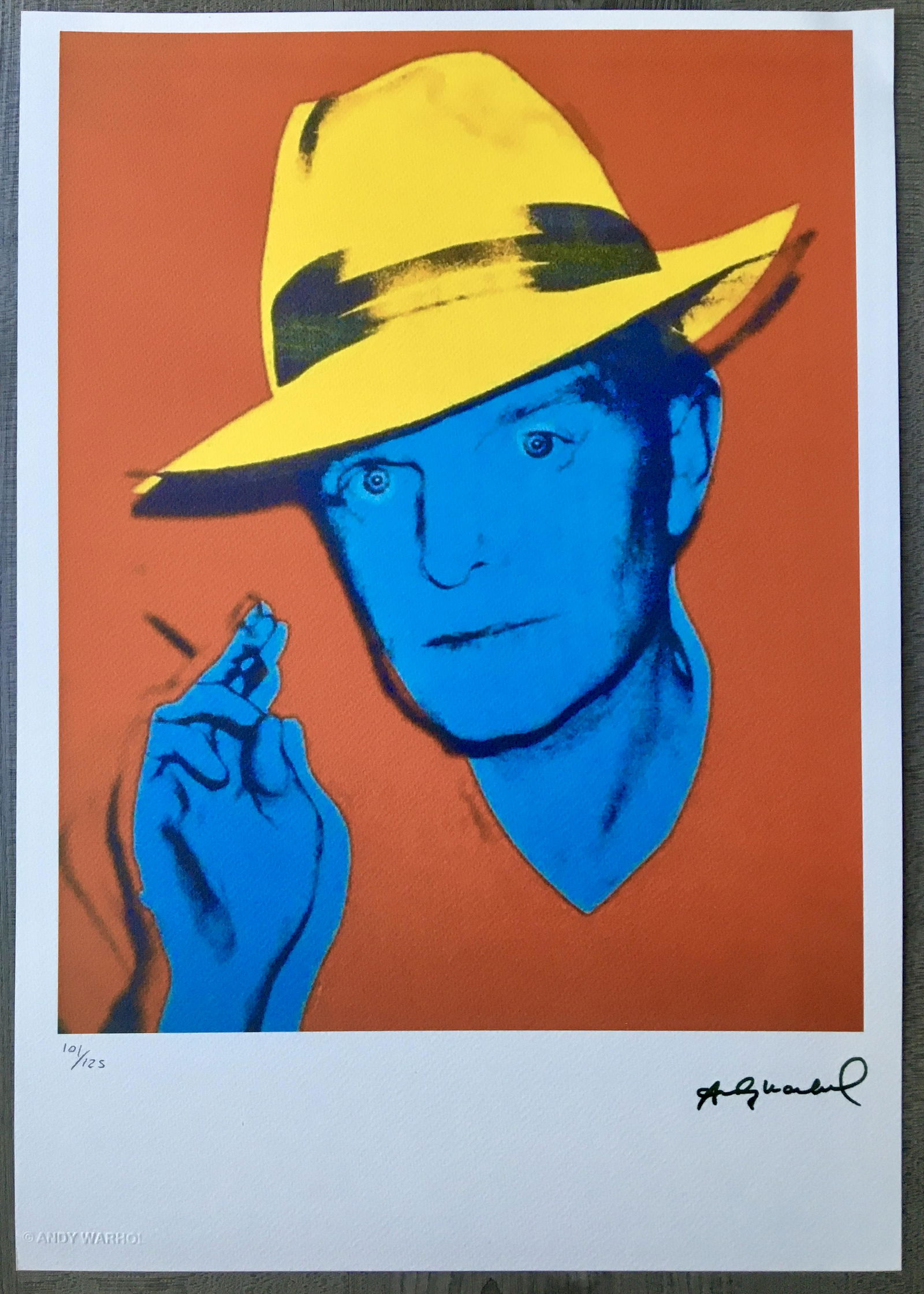 ANDY WARHOL LITHOGRAPH (1 of 2)