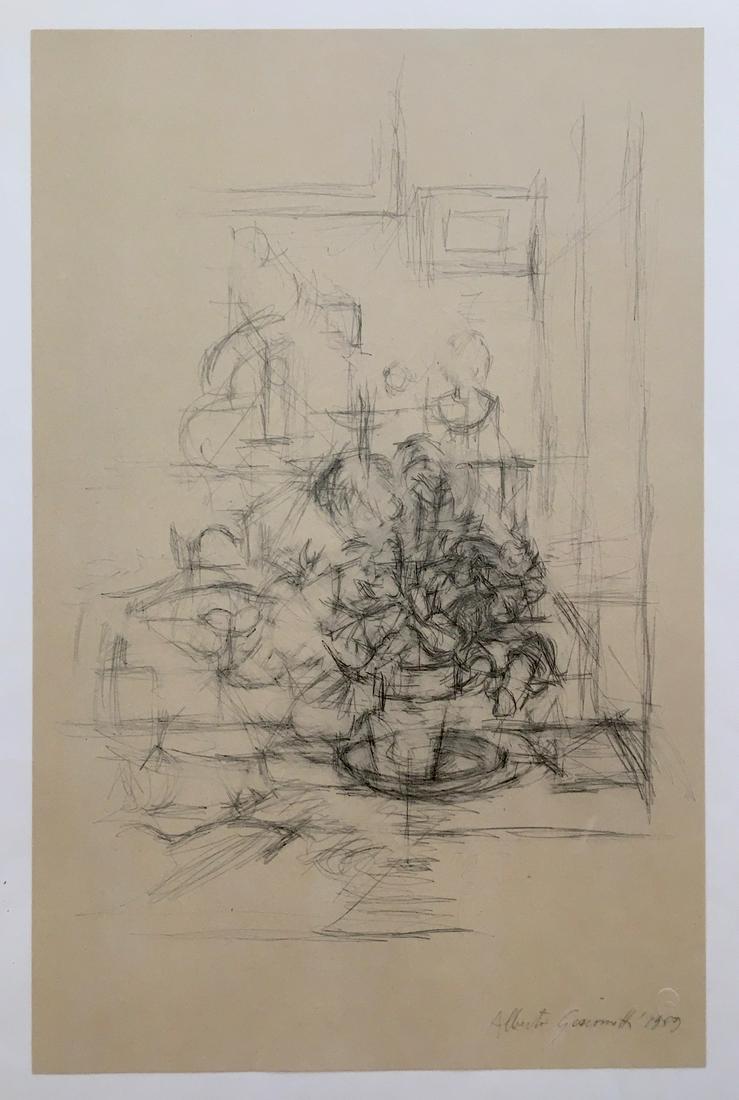 ALBERTO GIACOMETTI LITHOGRAPH (1 of 4)