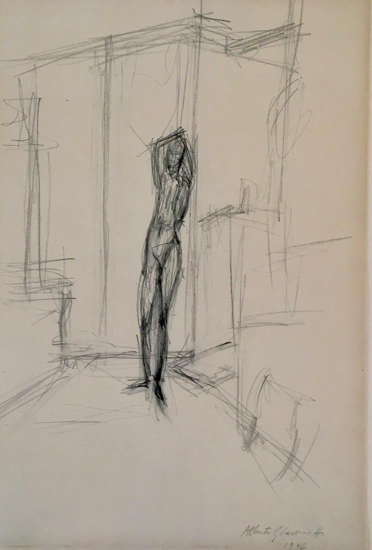 ALBERTO GIACOMETTI LITHOGRAPH (1 of 4)