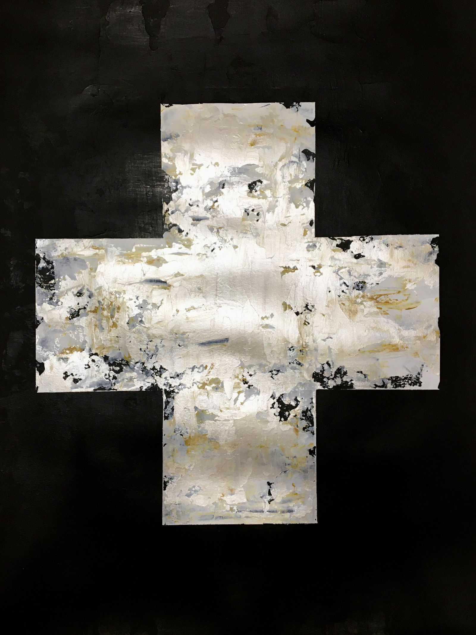 MINIMALIST ACRYLIC PAINTING ON PAPER (1 of 6)