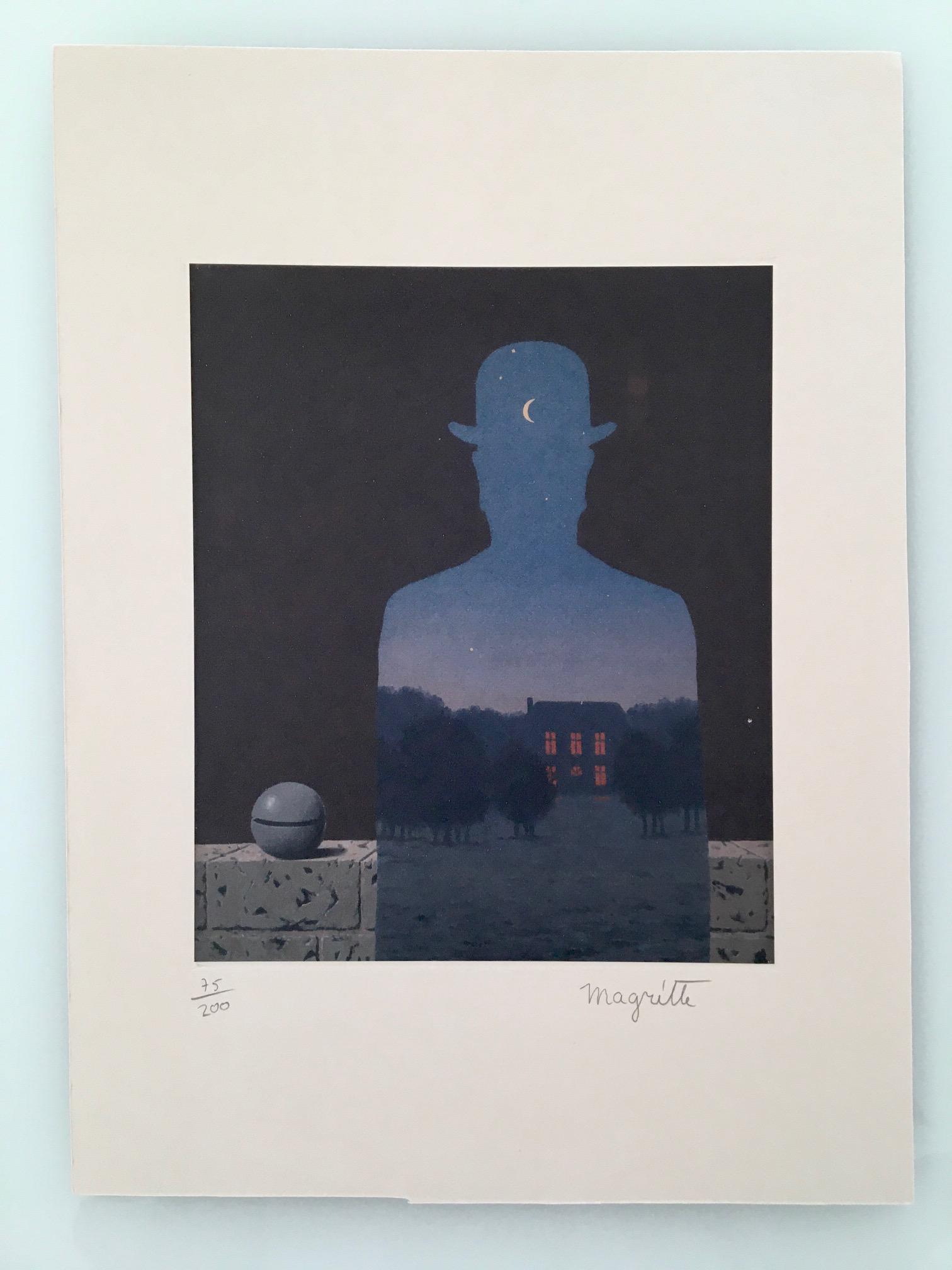 RENE MAGRITTE LITHOGRAPH PRINT (1 of 1)