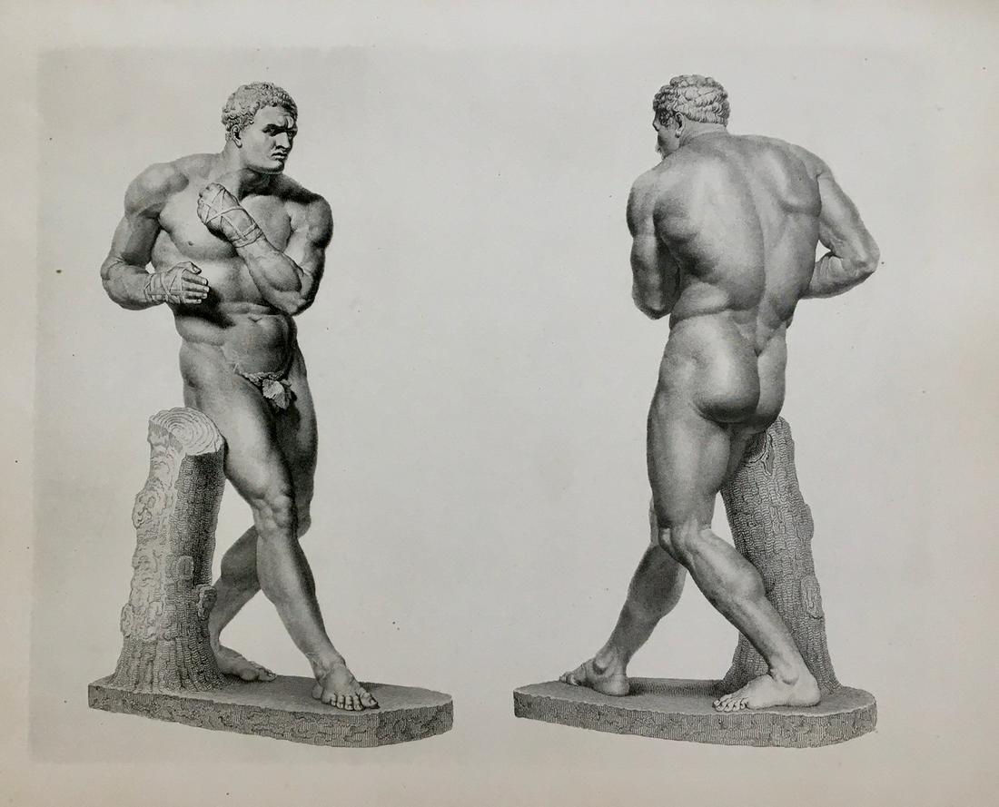 ITALIAN NEOCLASSICAL ENGRAVING AFTER ANTONIO CANOVA (1 of 2)