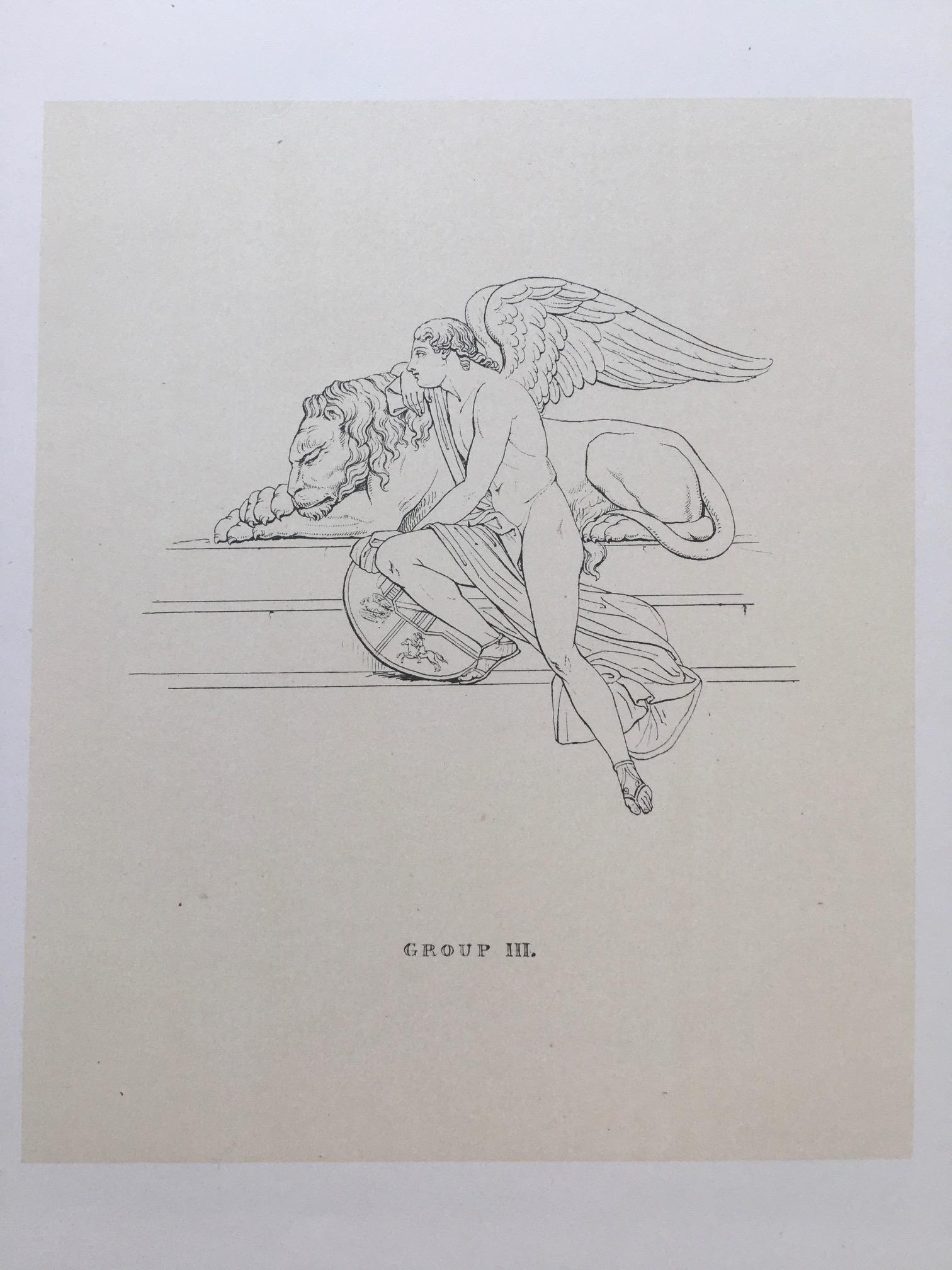 ITALIAN NEOCLASSICAL ENGRAVING AFTER ANTONIO CANOVA (1 of 2)