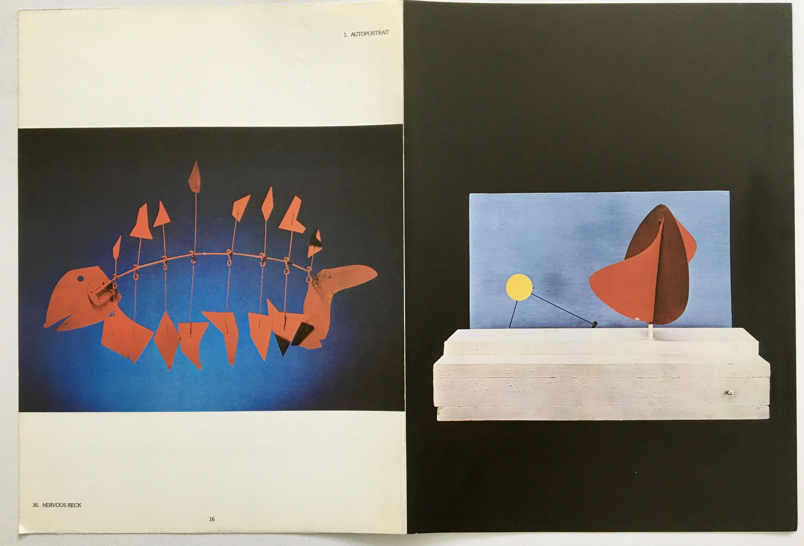 ALEXANDER CALDER DOUBLE PAGE DERRIERE LE MIROIR (1 of 6)