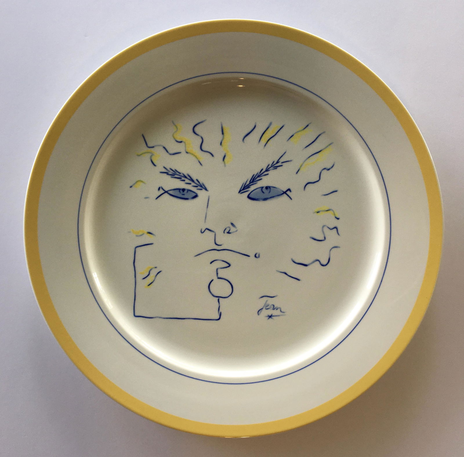 JEAN COCTEAU PORCELAIN PLATE VILLEROY & BOSCH (1 of 3)