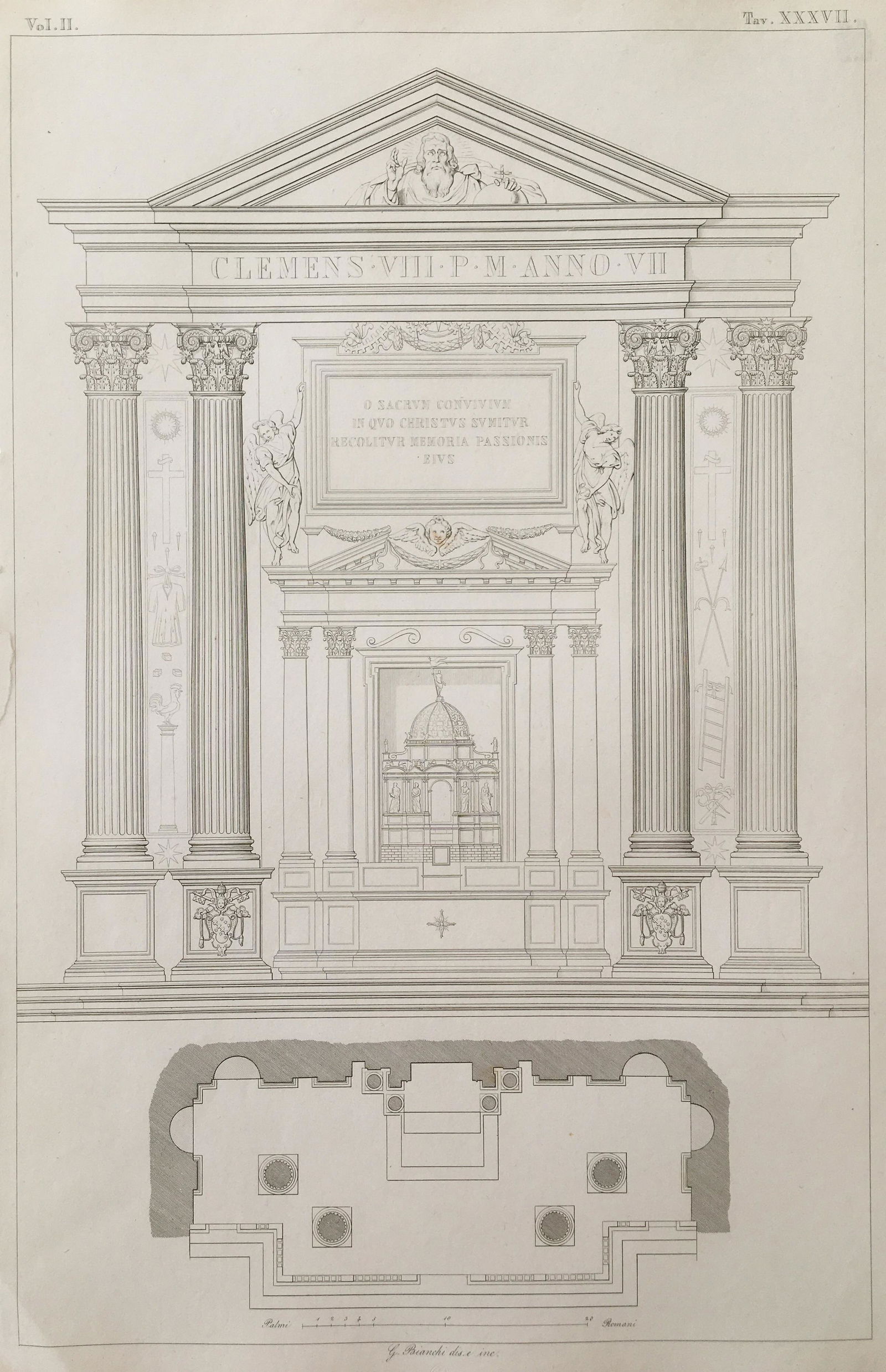 ARCHITECTURAL PRINT BASILICA SAN GIOVANNI IN LATERANO (1 of 2)