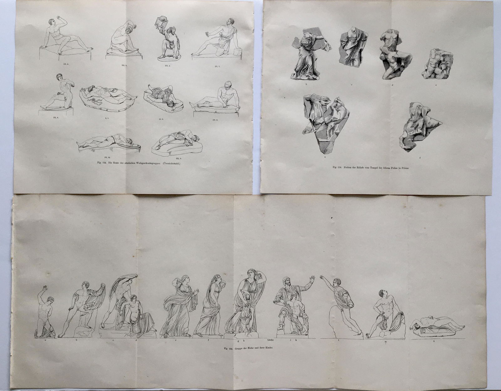 3 ENGRAVINGS ANCIENT GREECE (1 of 5)