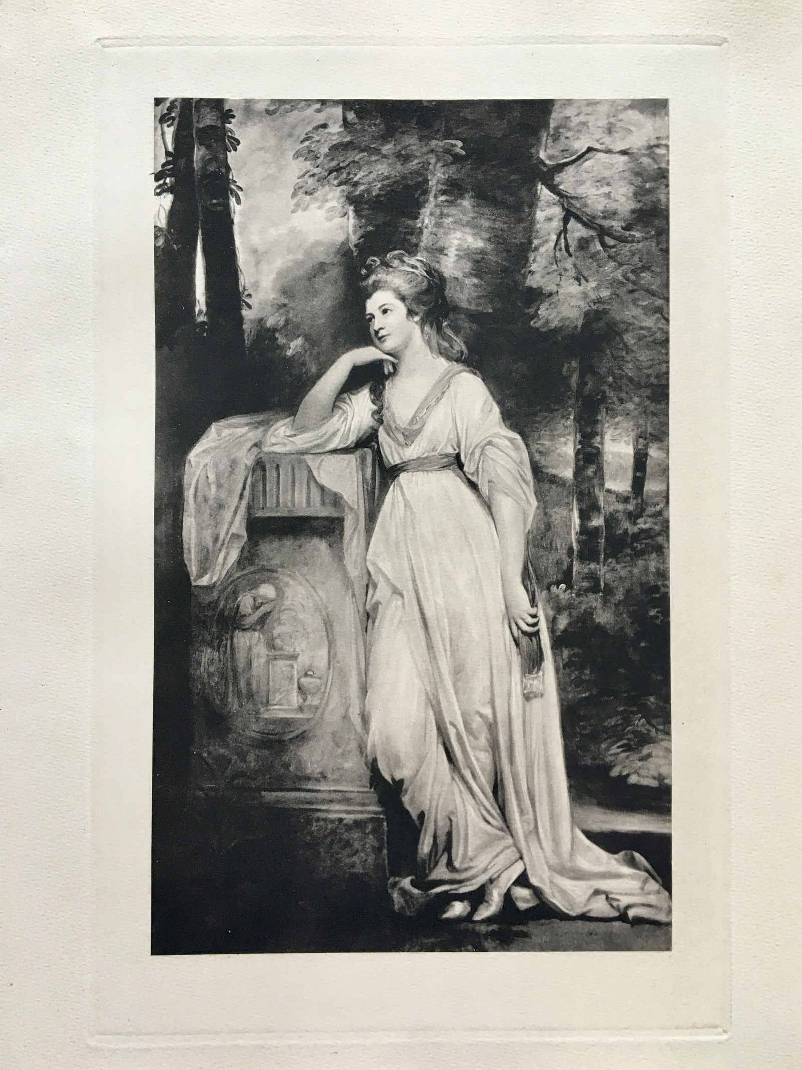 ETCHING GEORGE ROMNEY LADE BEAUCHAMP-PROCTOR (1 of 2)