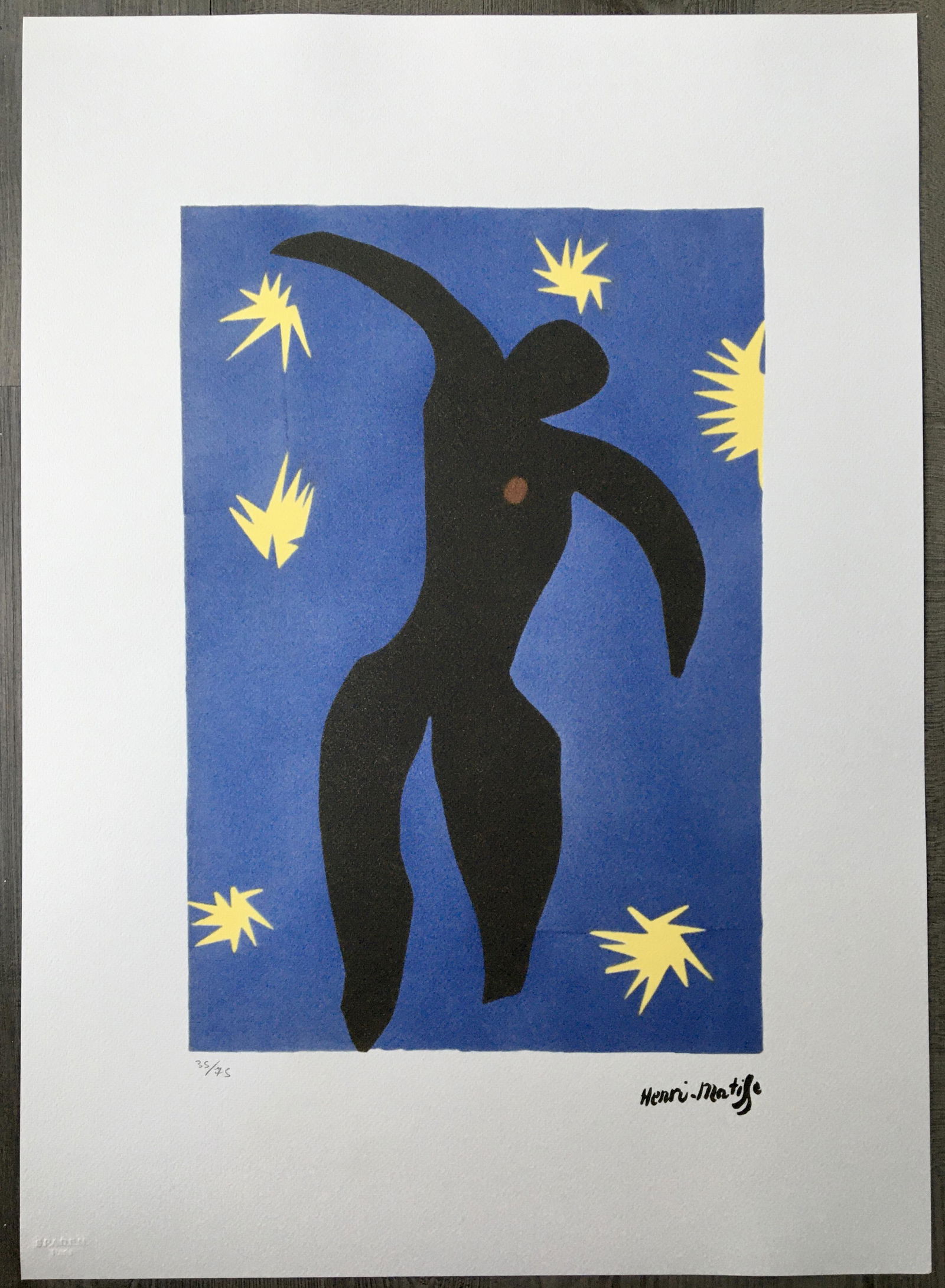 HENRI MATISSE LARGE LITHOGRAPH (1 of 1)