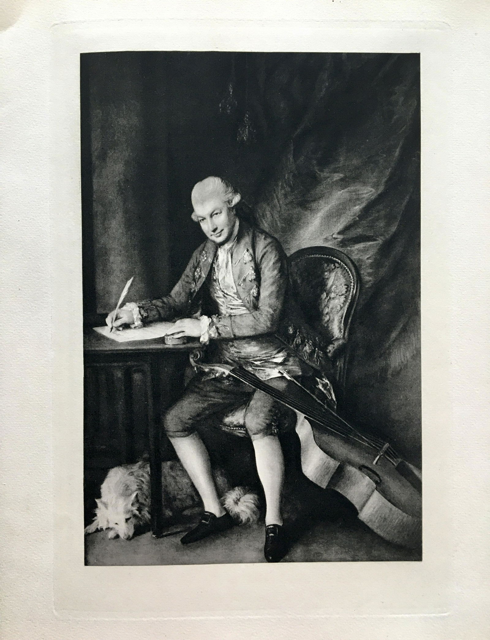 ETCHING THOMAS GAINSBOROUGH CHARLES FREDERICK ABEL (1 of 2)
