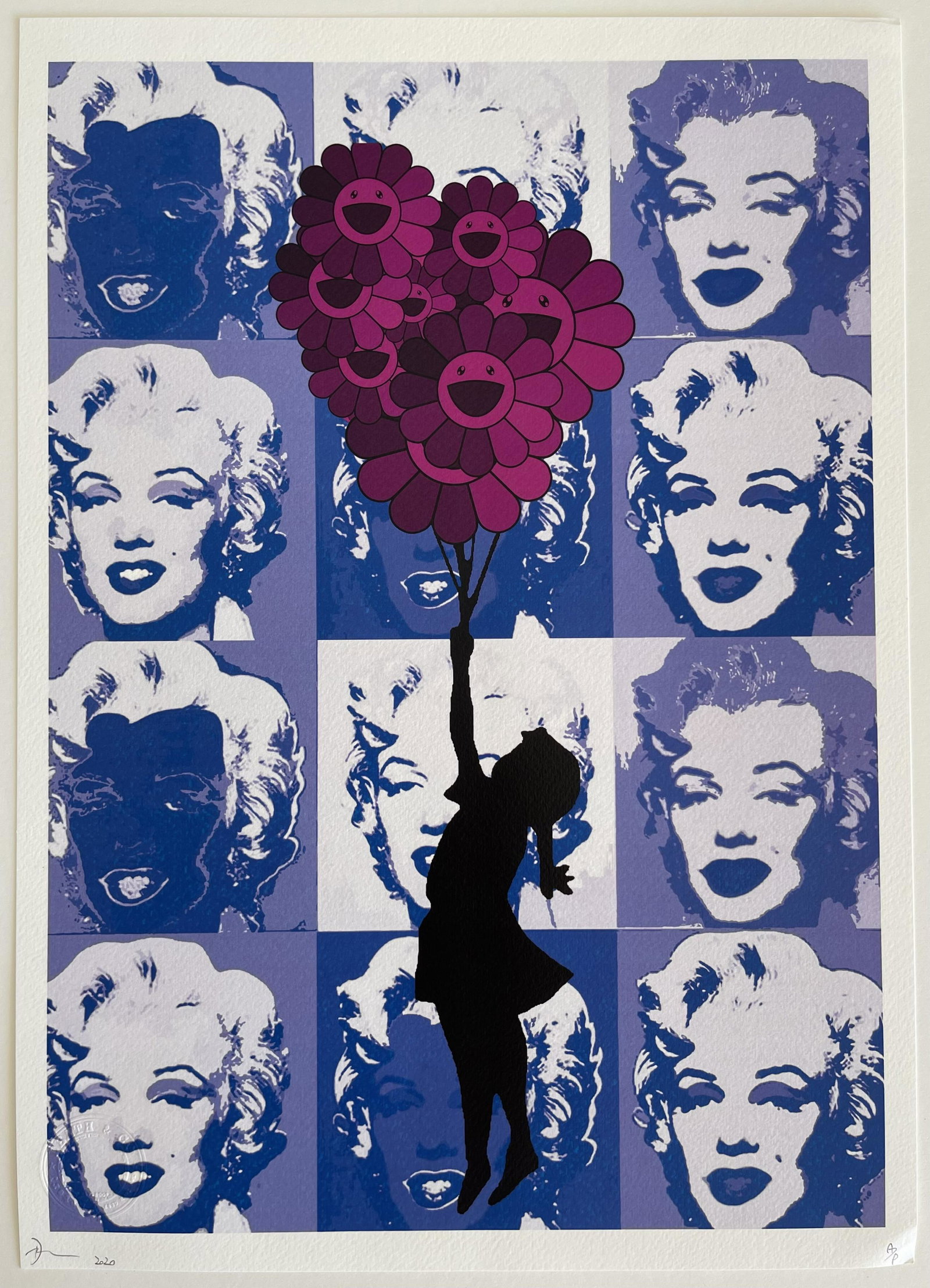 POP ART PRINT GRAFFITI ART MARILYN MONROE (1 of 1)