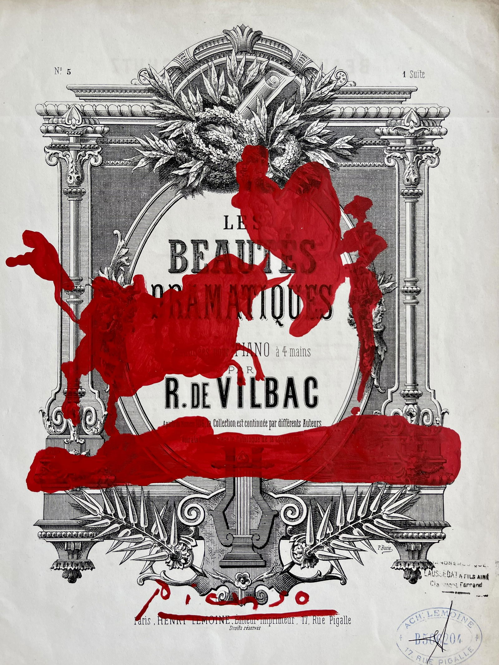 INK ON PAPER PABLO PICASSO (1 of 3)