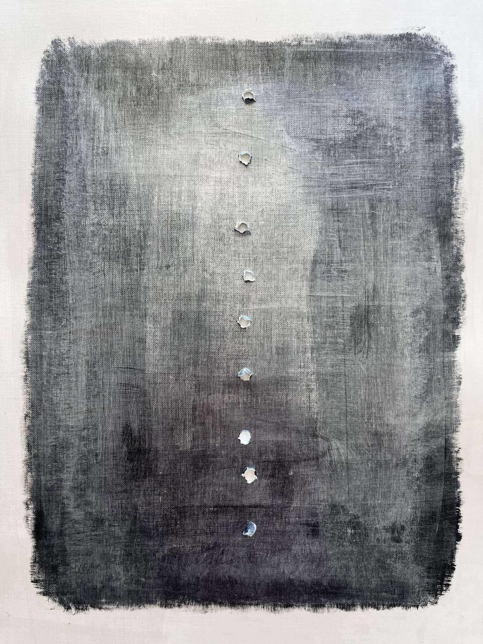 ABSTRACT CONTEMPORARY ACRYLIC PAINTING FONTANA STYLE (1 of 5)