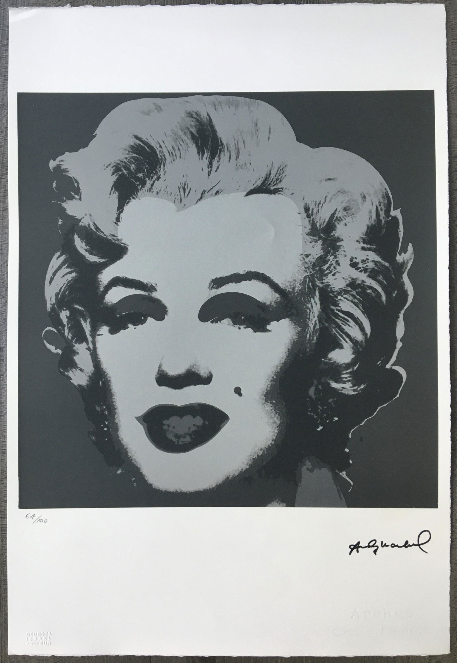 ANDY WARHOL MARILYN PRINT (1 of 1)