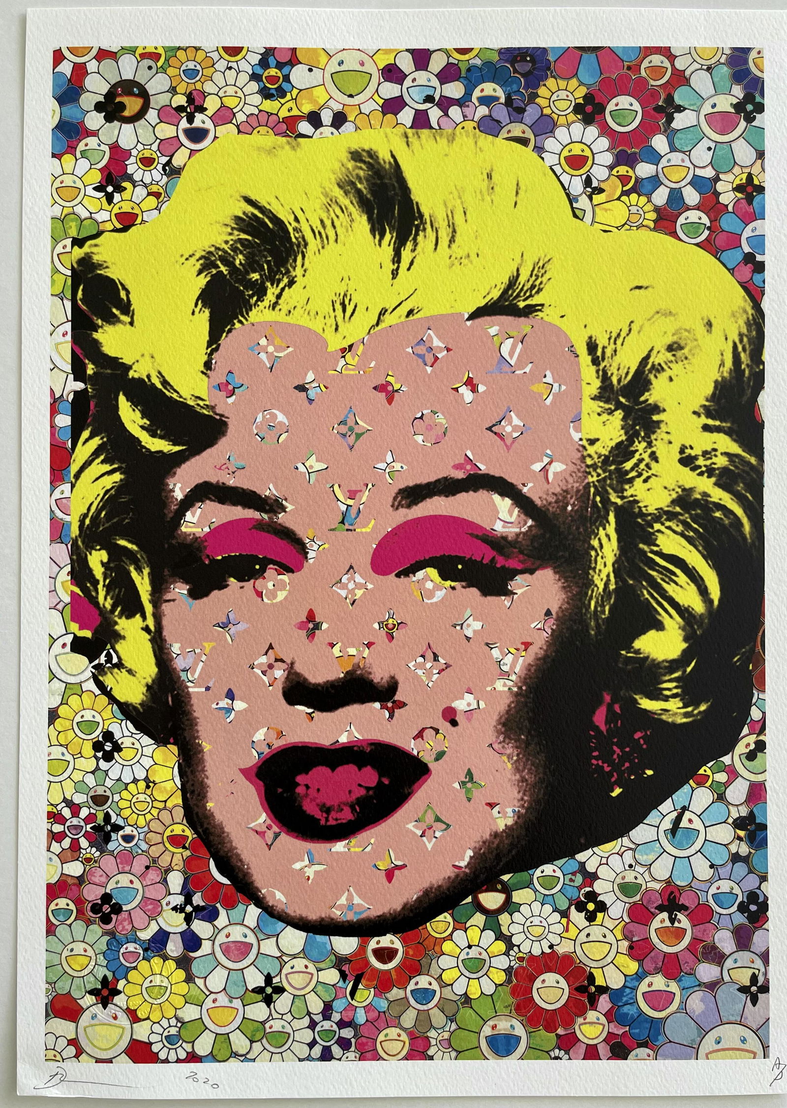 POP ART PRINT GRAFFITI ART MARILYN MONROE (1 of 1)