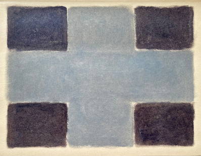 OIL ON PAPER MIDCENTURY: OIL ON PAPER. SIZE: 12 X 9 INCHES. UNFRAMED. Provenance: Private Collection West Palm Beach. Marnie Collection has not had this lot examined by an expert to determine its authenticity nor has the cons