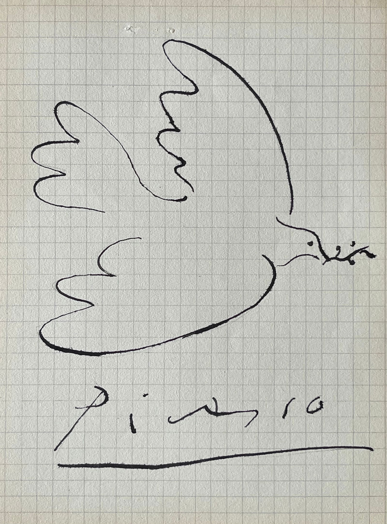 INK ON PAPER PABLO PICASSO (1 of 3)
