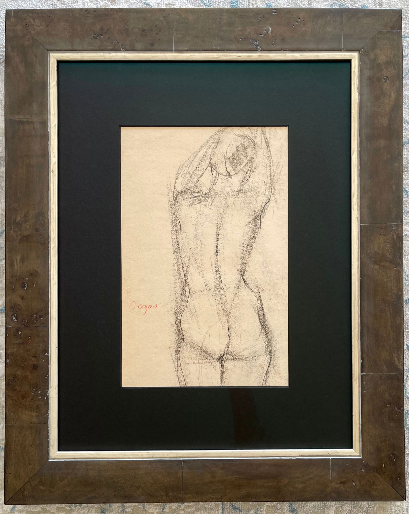 DEGAS FRAMED DRAWING (1 of 3)